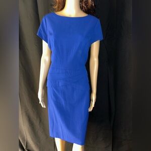 Elegant Blue Women's Dress